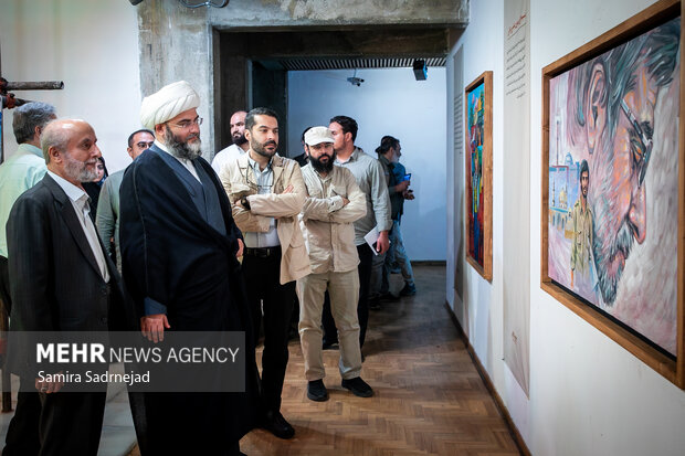 آیین گشایش نمایشگاه «بسیجی»