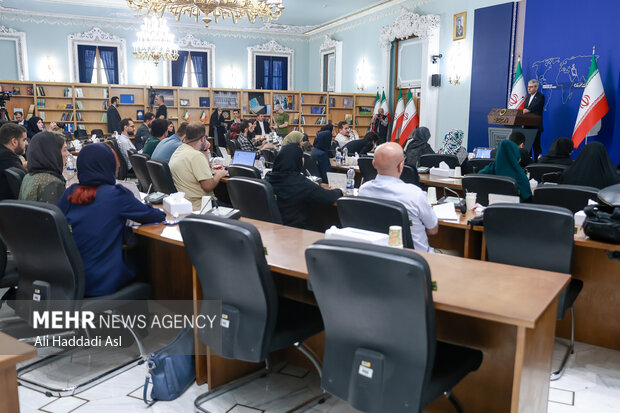 نشست خبری سخنگوی وزارت امور خارجه 6
