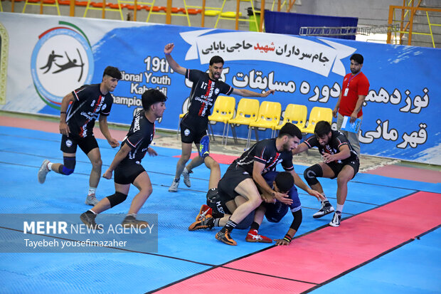 مسابقات کبدی قهرمانی جوانان کشور در همدان 27