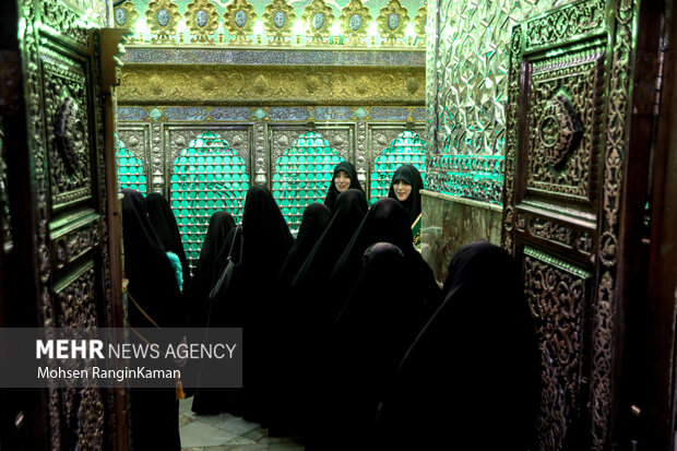 آیین غبارروبی ضریح مطهر آستان مقدس امامزاده صالح (ع)