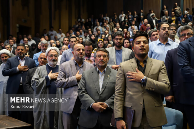 آیین گرامیداشت مقام خبرنگار در مشهد