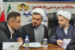 دیدار معاون اول قوه قضاییه با مردم دماوند