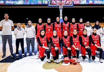 Iran to face India at FIBA U-16 Women's Asia Cup 2025-Division B Final