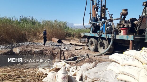 رفع کمبود آب شرب رودبار با حفاری چاه عمیق جدید در جمالآباد