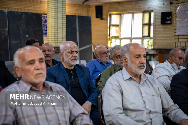 مراسم سالگرد سردار رضا سراج