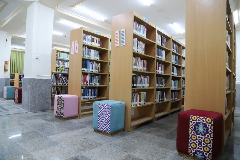 کتابخانه عمومی غدیر کنگان بازطراحی و نوسازی شد