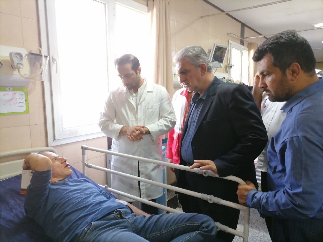 تصادف اتوبوس در گرمسار یک کشته برجای گذاشت