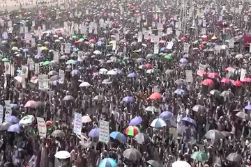 VIDEO: Pro-Palestine rally in Yemen's Sa'ada prov.