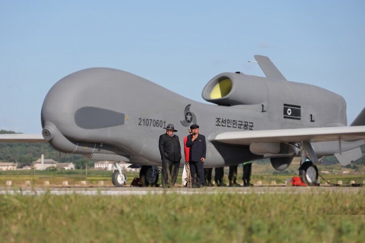 نظارت مستقیم رهبر کره شمالی بر آزمایش تسلیحات بدون سرنشین