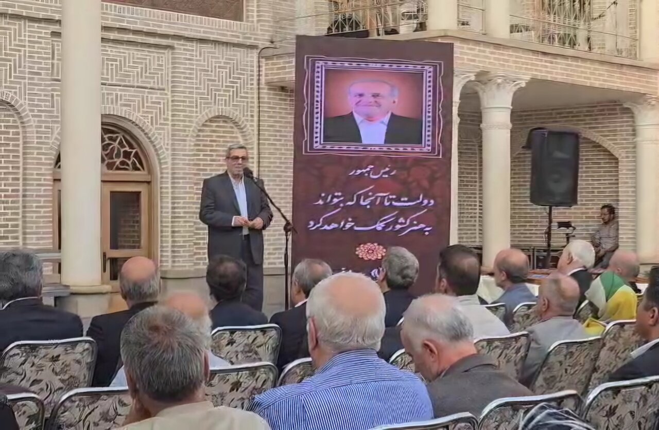 سخنرانی «سعید جلالی» در نکوداشت «۵۰ هنرمند، ۵۰ پیشکسوت» آذربایجان‌شرقی