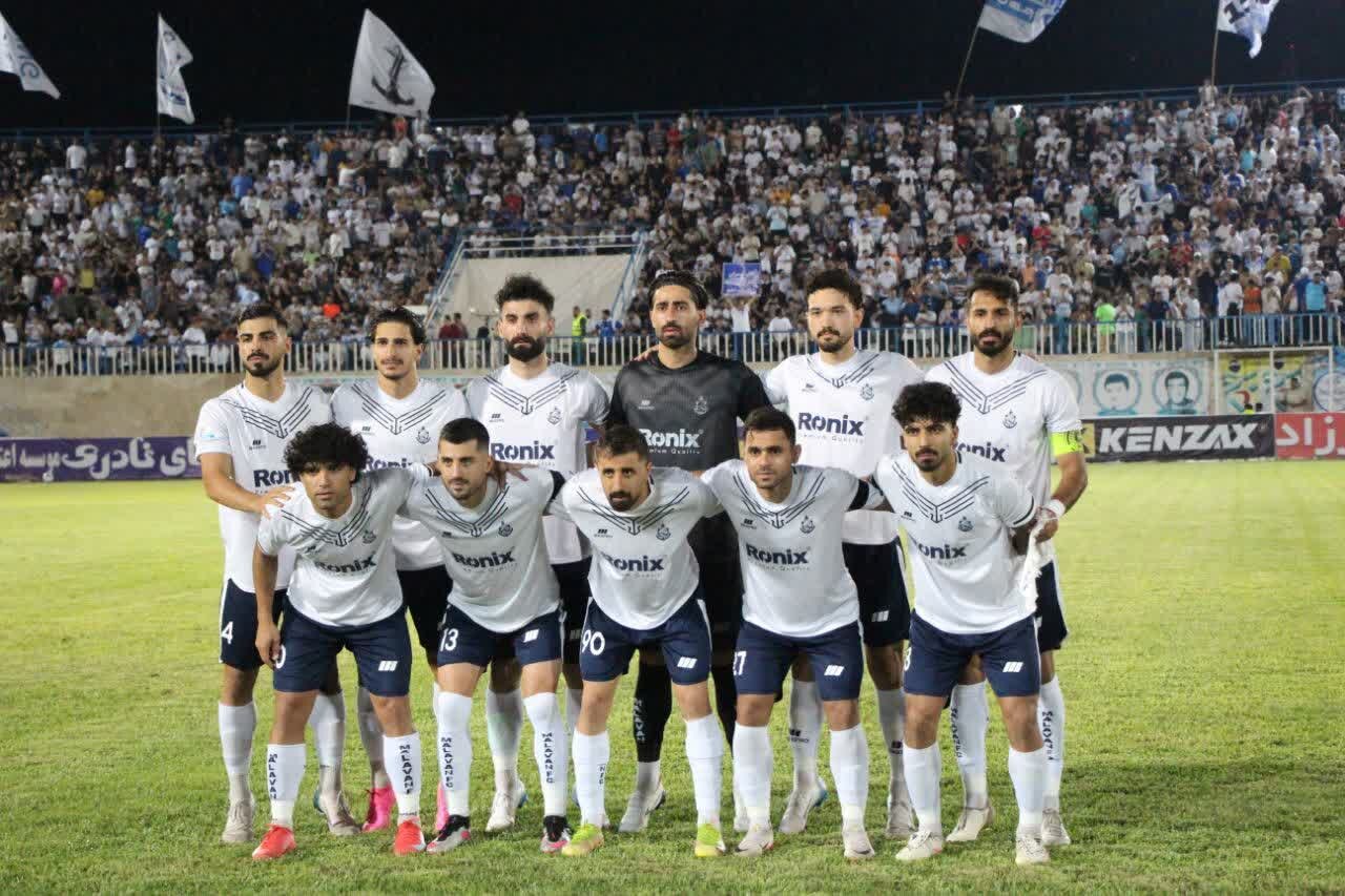 ترکیب تیم‌ملوان بندر انزلی مقابل گل گهر سیرجان اعلام شد