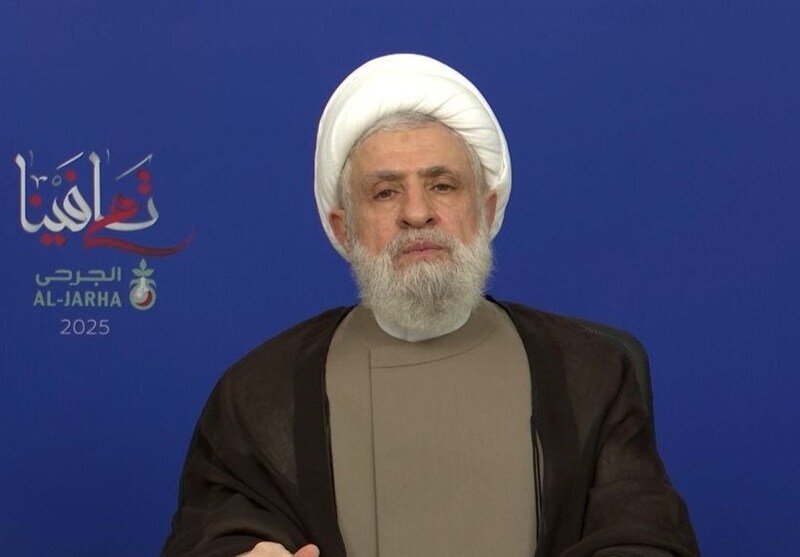 سعودي،عربستان،قاسم،شيخ،لبنان،سخنراني،حزب،الله،نعيم