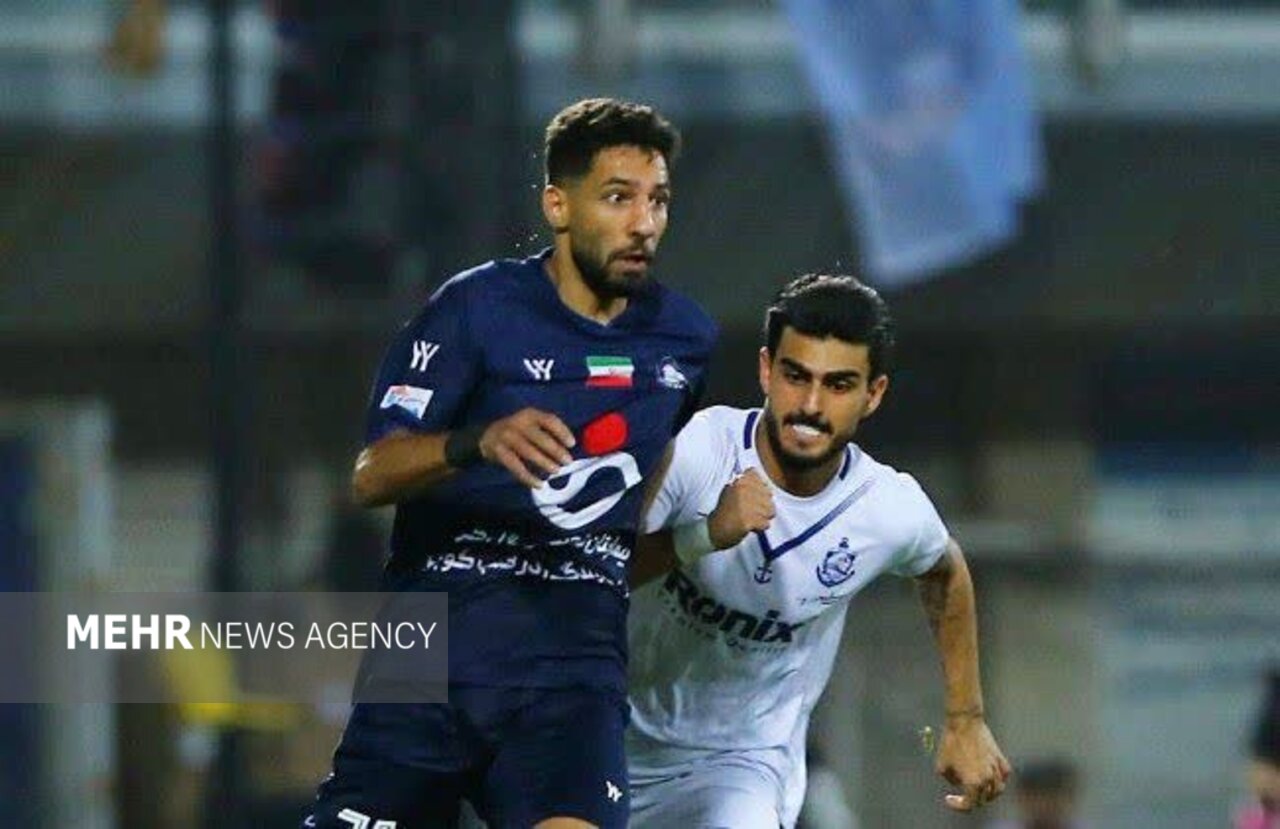 توقف ملوانان با تک گل میهمان در نیمه نخست توقف ملوانان با تک گل میهمان در نیمه نخست