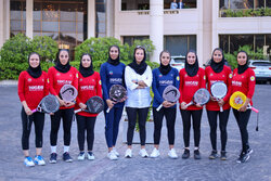 صعود تیم ملی پدل بانوان ایران به فینال قهرمانی آسیا