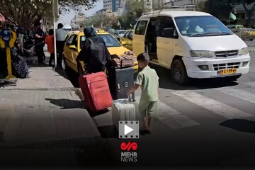 به سوی حرم امام رضا(ع)؛ موج زائران در واپسین روزهای تابستان ۱۴۰۴