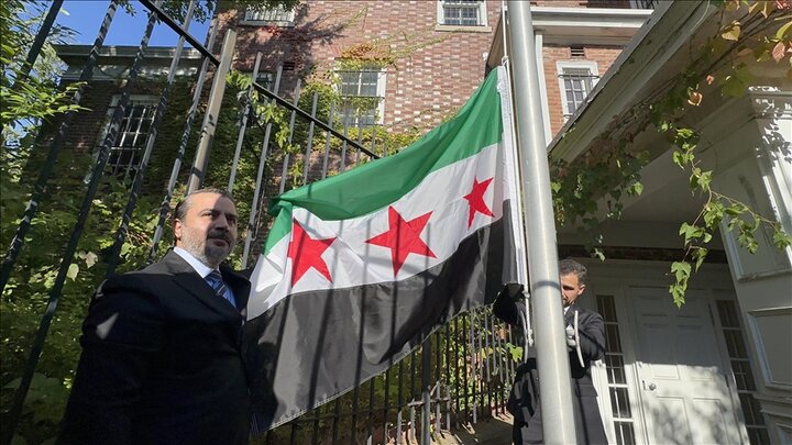 بازگشایی سفارت سوریه در آمریکا بعد از بیش از ۱۰ سال+ فیلم بازگشایی سفارت سوریه در آمریکا بعد از بیش از ۱۰ سال+ فیلم