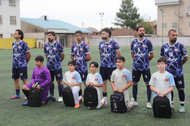 برگزاری دیدار خیریه فوتبال برای حمایت از کودکان کار و ایتام در فومن