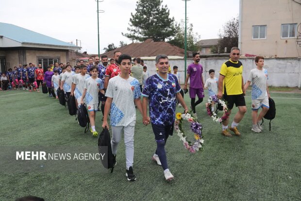 برگزاری دیدار خیریه فوتبال برای حمایت از کودکان کار و ایتام در فومن