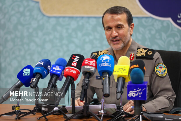 نشست خبری گرامیداشت چهل و پنجمین سالگرد هفته دفاع مقدس 8