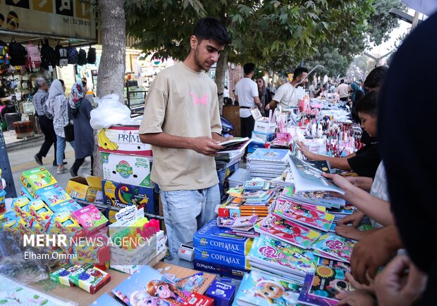 بوی ماه مهر در بازار سنندج
