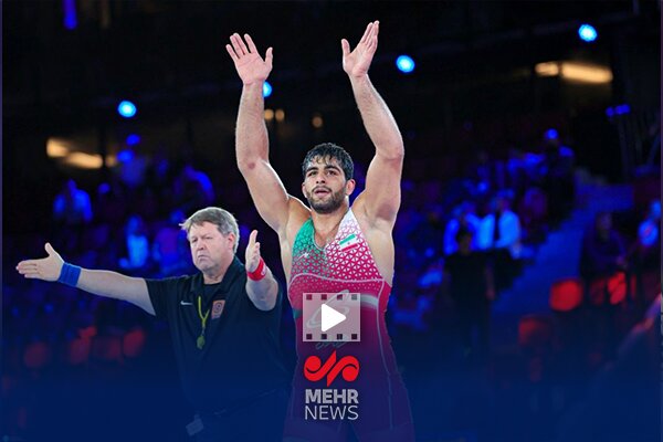 ساروی مدال طلا را به ملت ایران و شهدای جنگ ۱۲ روزه تقدیم کرد ساروی مدال طلا را به ملت ایران و شهدای جنگ ۱۲ روزه تقدیم کرد