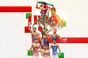 قهرمانی کشتی فرنگی ایران برای دومین‌بار در تاریخ