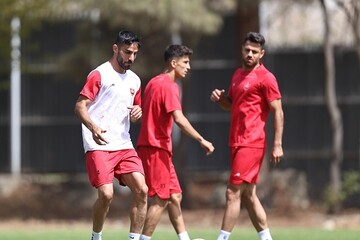 پرسپولیسی ها در دو بخش تمرین کردند
