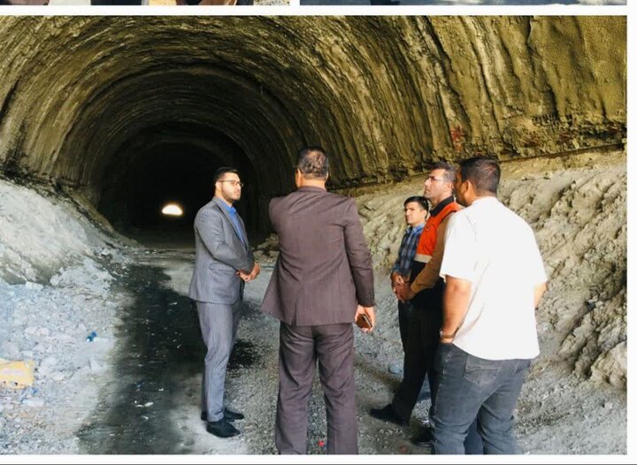 پیگیری دادستان عمومی کامیاران برای تکمیل پروژه تونل محور سنندج