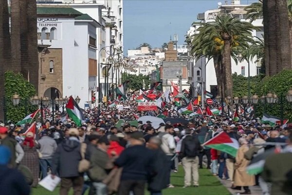 Tunus ve Fas'ta Gazze'ye destek gösterileri düzenlendi