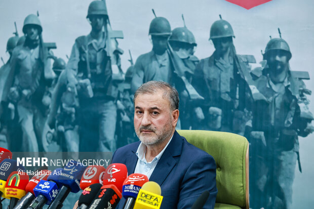 نشست خبری معاون فرهنگی و آموزشی بنیاد شهید و امور ایثارگران