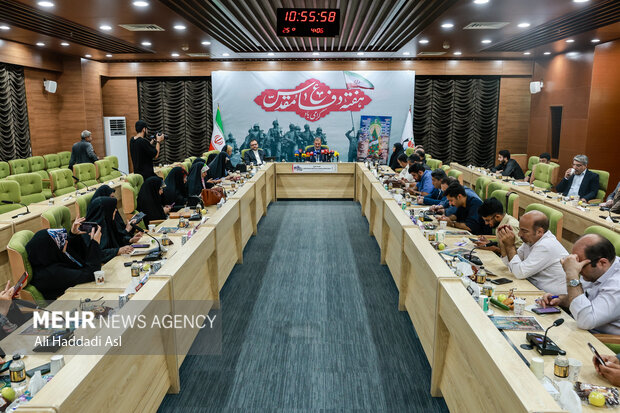 نشست خبری معاون فرهنگی و آموزشی بنیاد شهید و امور ایثارگران