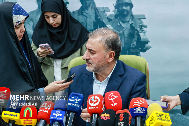 نشست خبری معاون فرهنگی و آموزشی بنیاد شهید و امور ایثارگران