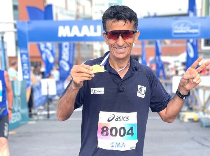 دونده مازندرانی رکورد جهانی دوهای مسترز اروپا را شکست