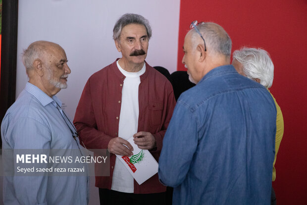 آیین گشایش نمایشگاه «سبز و سپید و سرخ»