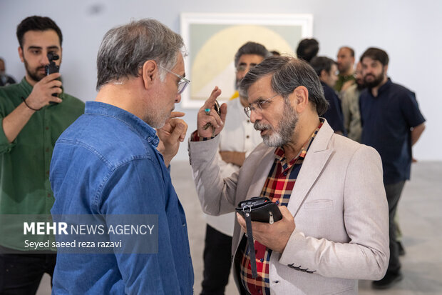 آیین گشایش نمایشگاه «سبز و سپید و سرخ»