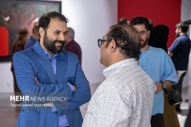 آیین گشایش نمایشگاه «سبز و سپید و سرخ»