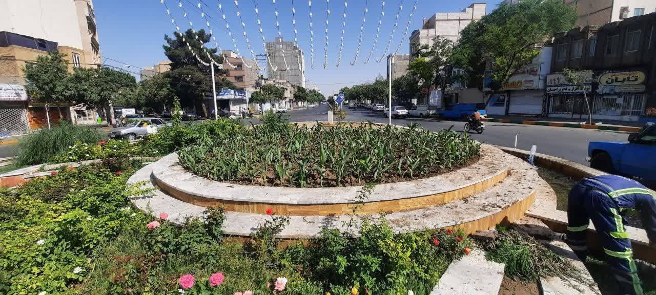 کلانشهر مشهد؛ خط‌شکن آبیاری سبز با آب خاکستری