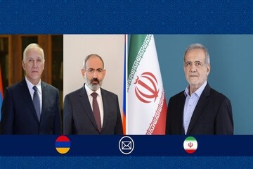 Iran ready to expand relations with Armenia: Pezeshkian