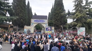 استقبال از رحمان عموزاد قهرمان کشتی جهان در بهشهر