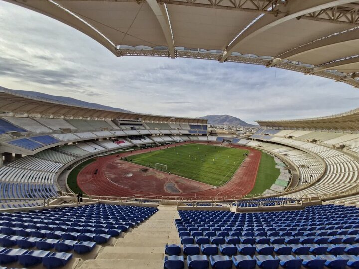 نمایی از ورزشگاه پارس شیراز؛ بیتوجهی مسئولان به نمایش گذاشته شد