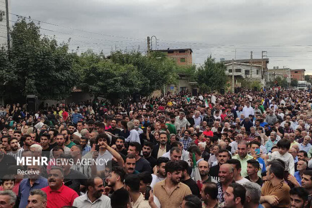 استقبال از رحمان عموزاد قهرمان کشتی جهان در بهشهر