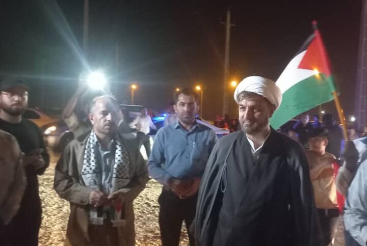 کاروان «یاران صمود» وارد استان هرمزگان شد