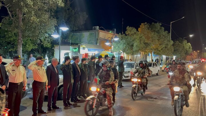 رزمایش اقتدار بسیجیان قوچان