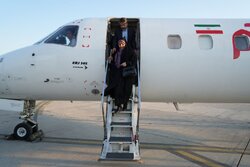 وزیر راه برای بازدید از پل کلاله - آغبند وارد آذربایجان شرقی شد+ فیلم