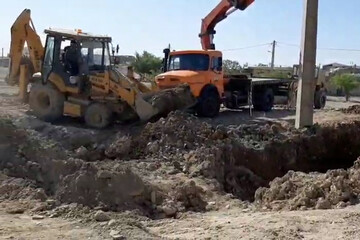 اجرای پروژه آبرسانی روستای سلامت‌آباد بیجار برای تأمین آب پایدار