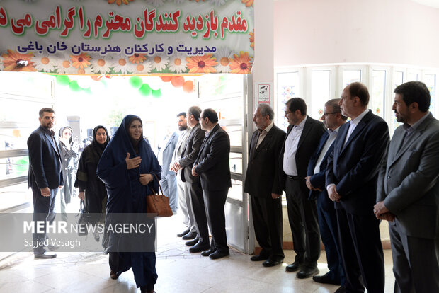 مراسـم زنـگ بـازگشايي مهر و مـقاومت