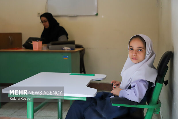 آغاز سال تحصیلی در مدرسه استثنایی صالحه مشهد