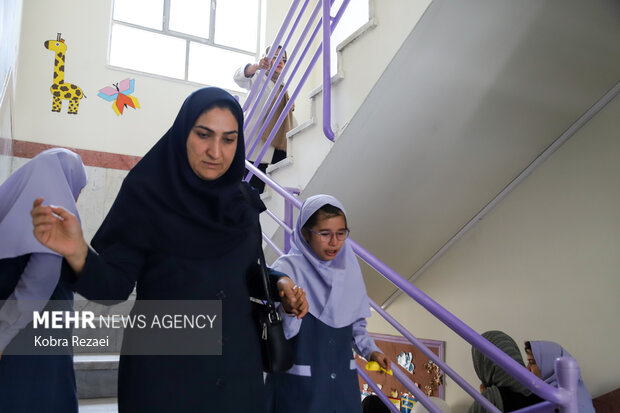آغاز سال تحصیلی در مدرسه استثنایی صالحه مشهد