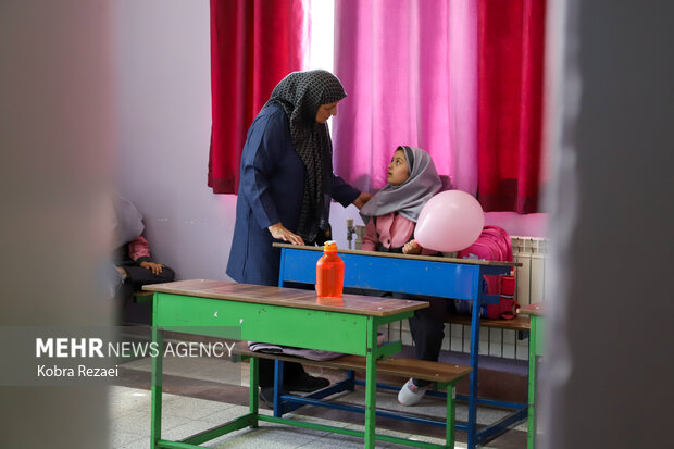 آغاز سال تحصیلی در مدرسه استثنایی صالحه مشهد