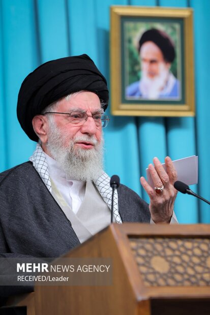 سخنرانی تلویزیونی رهبر معظم انقلاب اسلامی